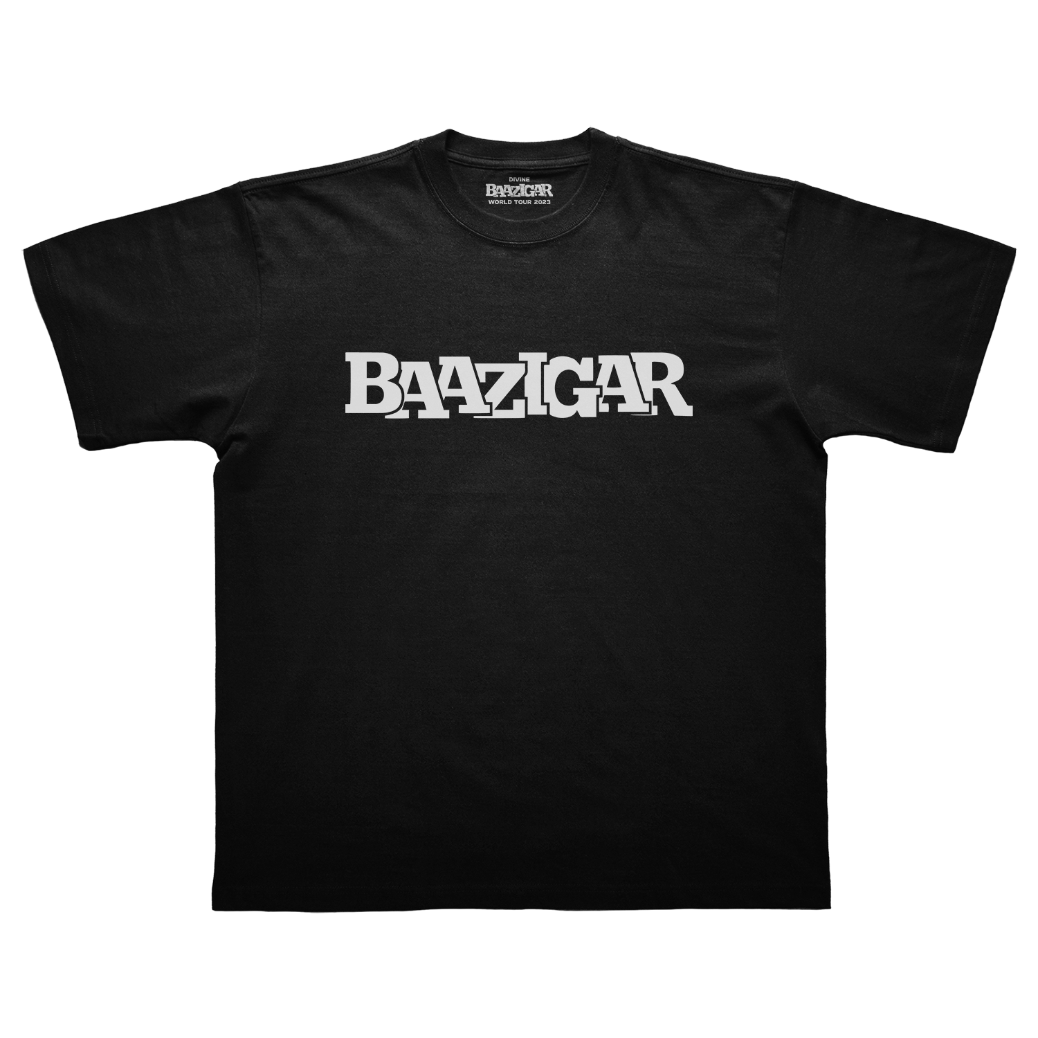 DIVINE - Baazigar Oversized T-shirt [Limited Reflective Edition]