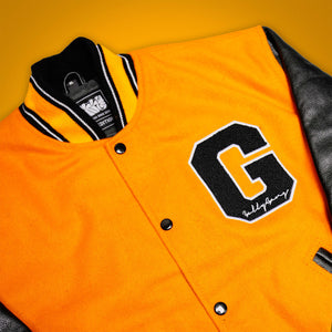 Classic Gully Gang Varsity Jacket - Yellow