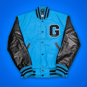 Classic Gully Gang Varsity Jacket - Blue