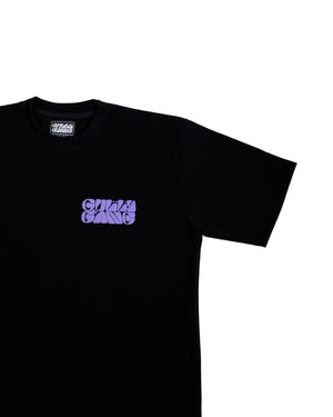 Gully Gang Parivaar Purple Oversized T-shirt