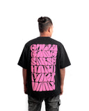 Gully Gang Parivaar Pink Oversized T-shirt